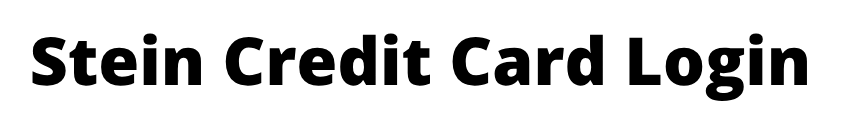 Stein Mart Credit Card Login